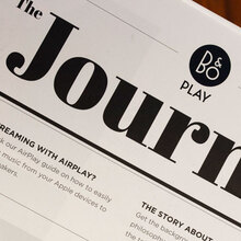 <cite>The Journal</cite> by Bang &amp; Olufsen Play