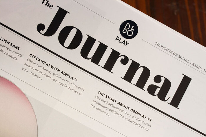 The Journal by Bang &amp; Olufsen Play 1