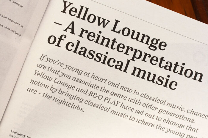 The Journal by Bang &amp; Olufsen Play 2