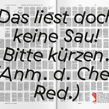 <cite>Der Zirkel, der macht</cite>, Issue #1 “Timeless Fitness”