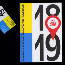Maison de la Culture d’Amiens visual identity and 2018/19 season