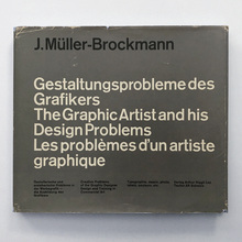 <cite>Gestaltungsprobleme des Grafikers</cite> by Josef Müller-Brockmann