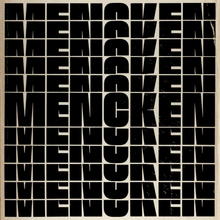 <cite>Mencken</cite> by Carl Bode