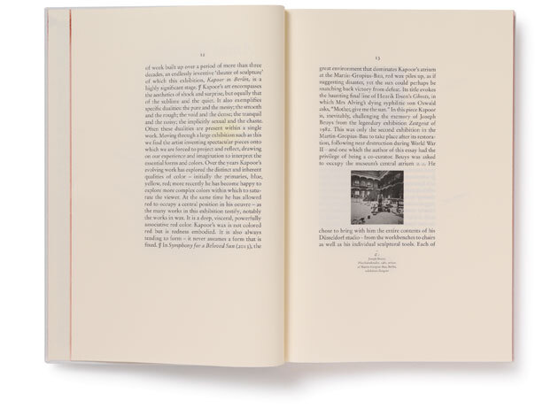Anish Kapoor: Symphony for a Beloved Sun catalogue 5