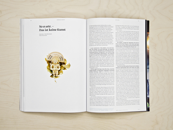 Revue #14, “Rituale” 21