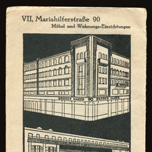 <cite>Plan der Stadt Wien</cite> by Kaufhäuser Brüder Haber
