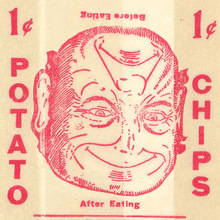 Potato Chips bag from Interstate Biscuit Co.