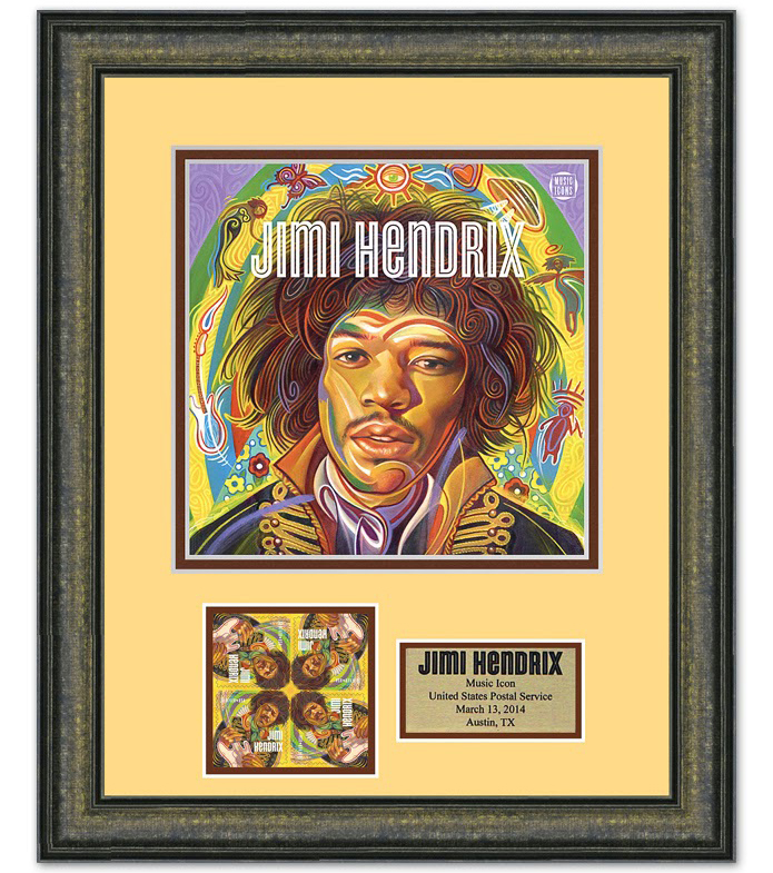 Jimi Hendrix Forever® US postage stamp 2