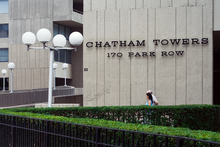 Chatham Towers sign