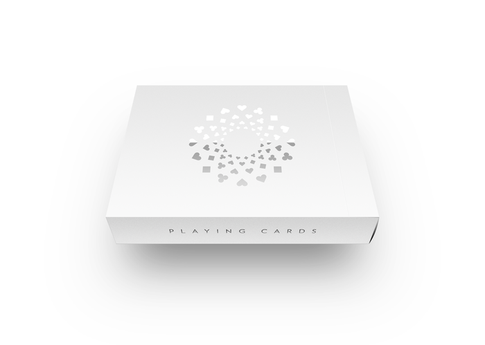A fittingly minimalist box design