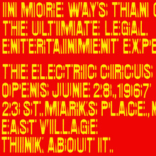 The Electric Circus posters, flyers, ads