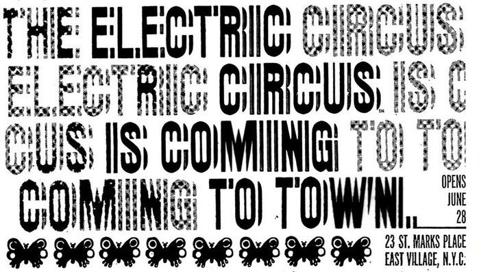 The Electric Circus posters, flyers, ads 5