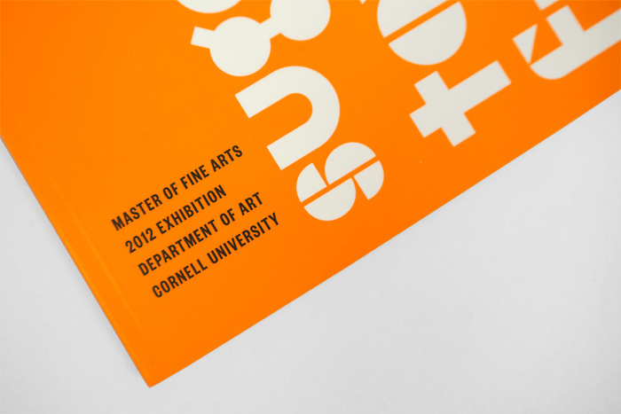 Cornell University MFA exhibition catalogue 1
