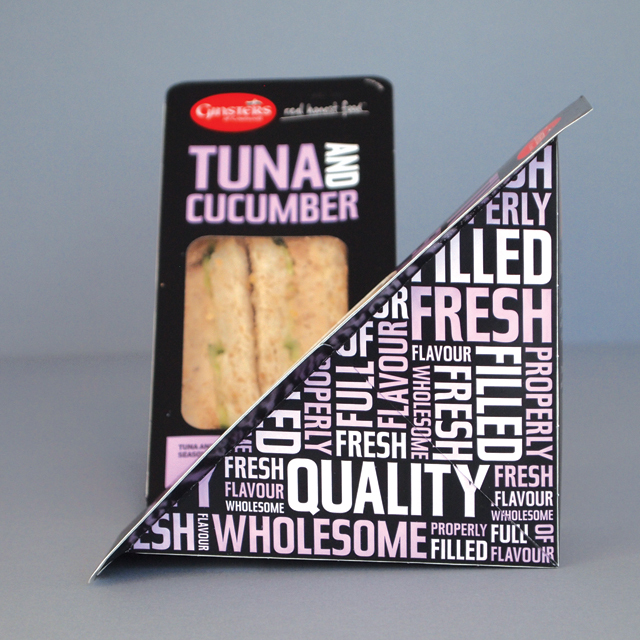 Ginsters food packaging 1