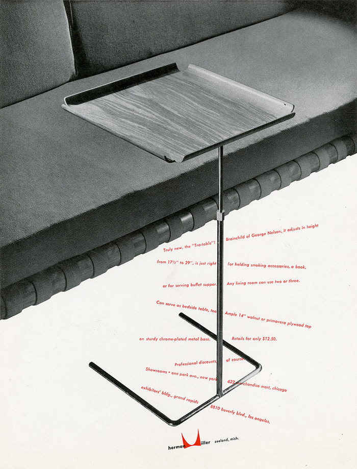 Herman Miller ads for George Nelson Designs, 1948–50 2