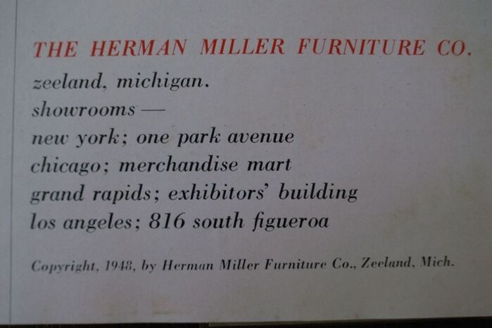 Herman Miller Collection 1948 catalog 4