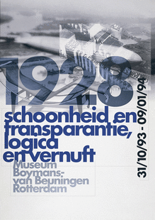 Exhibition Posters for Museum Boymans-van Beuningen, 1989–1994