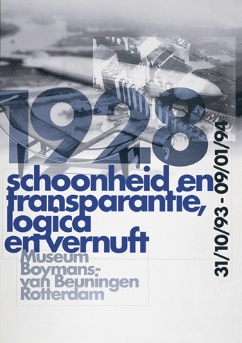 Exhibition Posters for Museum Boymans-van Beuningen, 1989–1994 1