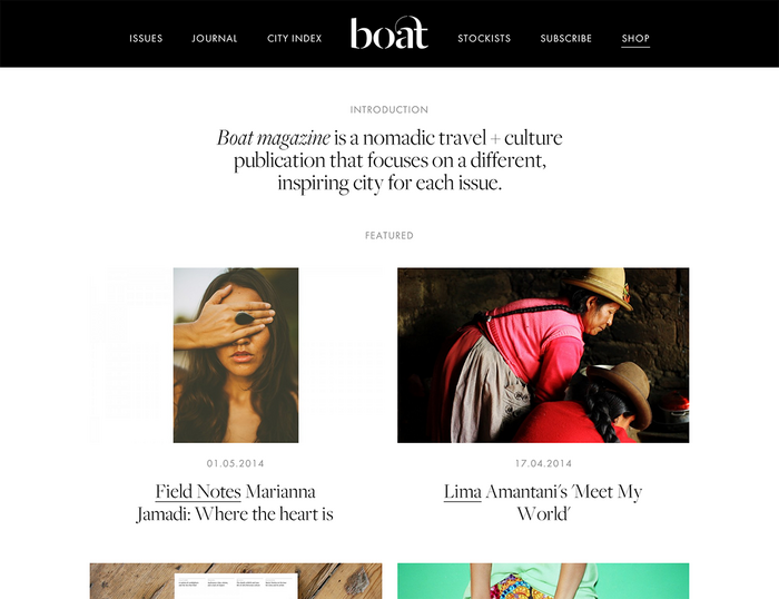 Boat Magazine Website 3