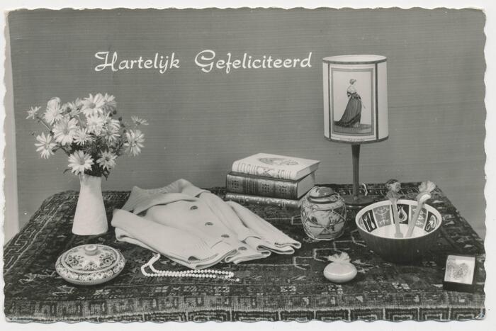 “Hartelijk Gefeliciteerd” greeting card