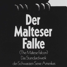 <cite>Der Malteser Falke</cite> movie poster