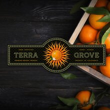Terra Grove produce label
