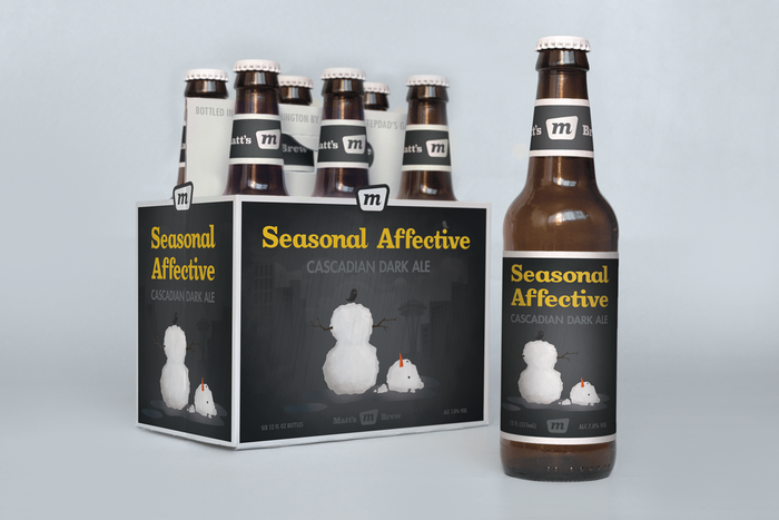 Seasonal Affective Cascadian Dark Ale 1