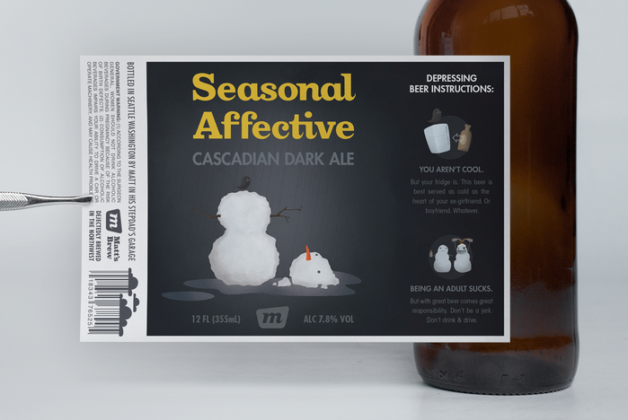 Seasonal Affective Cascadian Dark Ale 2