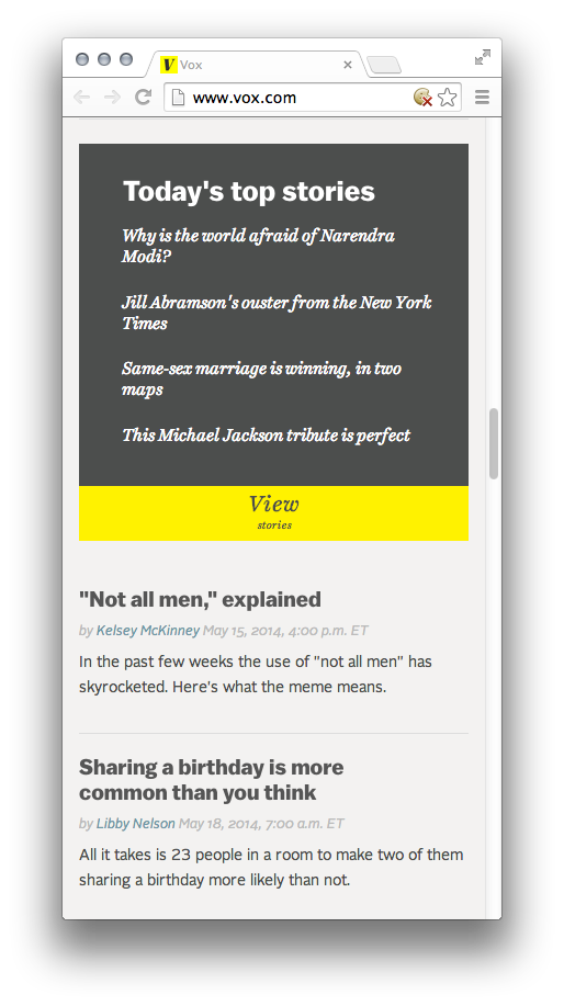 Vox website 7