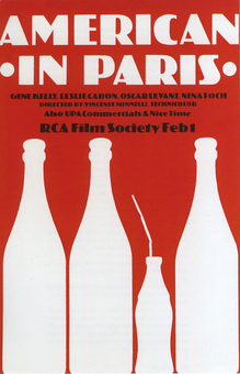 <cite>American in Paris</cite> movie poster