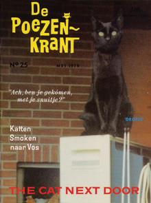 <cite>De Poezenkrant</cite>, Nº25, May 1979, “The Cat Next Door”