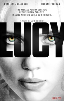 <cite>Lucy</cite> (2014) movie poster