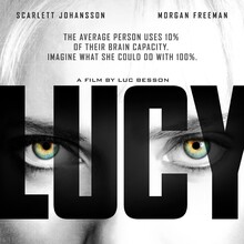 <cite>Lucy</cite> (2014) movie poster