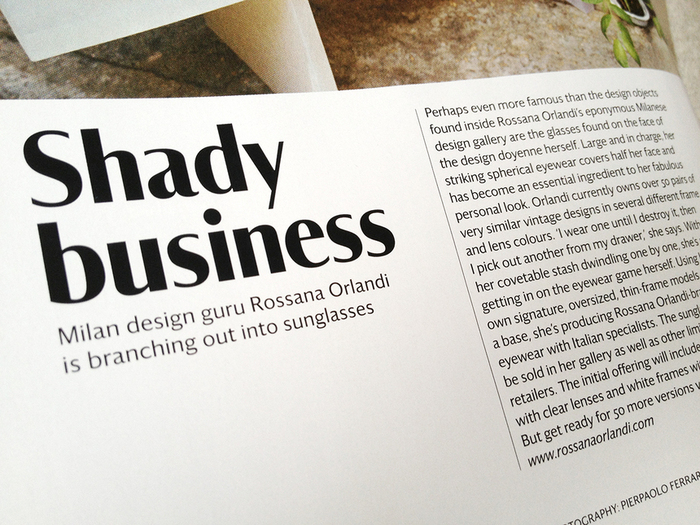 Wallpaper* magazine, 2013 Redesign 14
