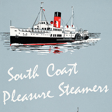 <cite>South Coast Pleasure Steamers</cite> book cover