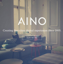 Aino Aktiebolag website