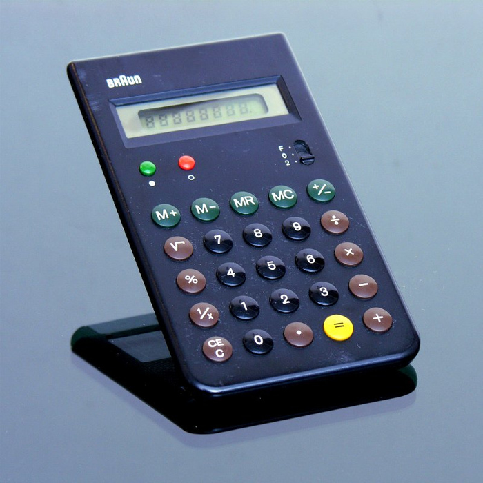 Braun ET 55 pocket calculator 1