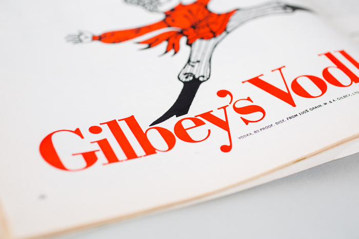Gilbey’s Vodka ad in Playboy magazine 2