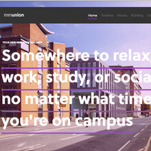 Students’ Union building website