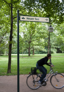 Wayfinding system Großer Tiergarten