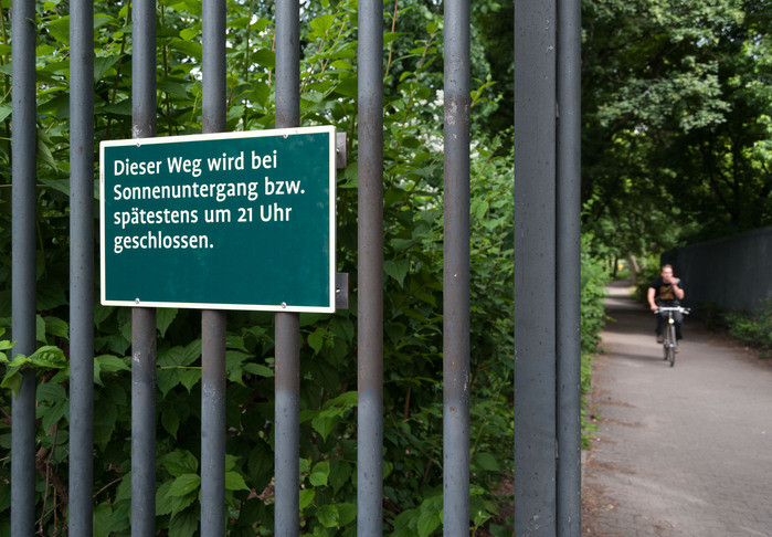 Wayfinding system Großer Tiergarten 5