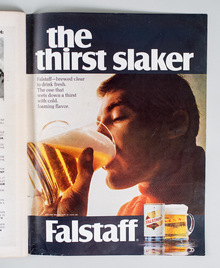 Falstaff beer ad