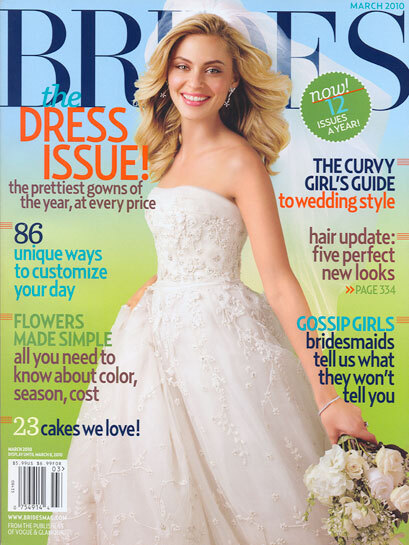 Brides magazine covers (2004 redesign) 2