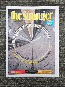 <cite>The Stranger</cite>, Vol. 23, No. 42 cover