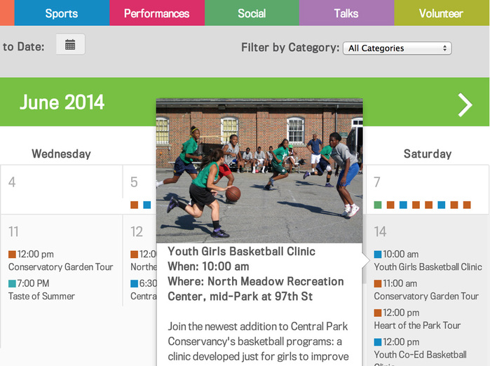 New York City Central Park official website 2