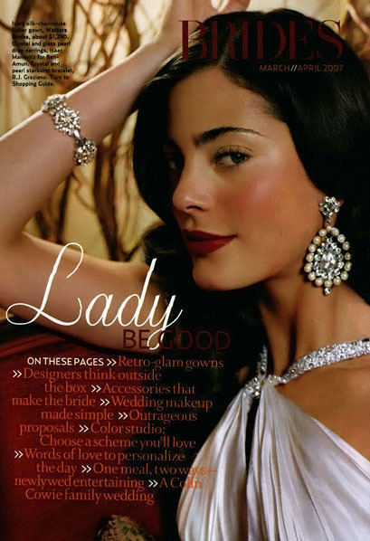 Brides magazine interior pages (2004 redesign) 14