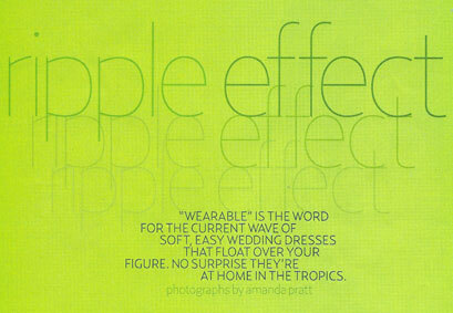 Brides magazine interior pages (2004 redesign) 7