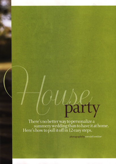 Brides magazine interior pages (2004 redesign) 3