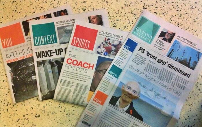 The Citizen's print edition on launch day, via&nbsp;@STUMILLSCBC