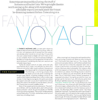 Brides magazine interior pages (2004 redesign) 19